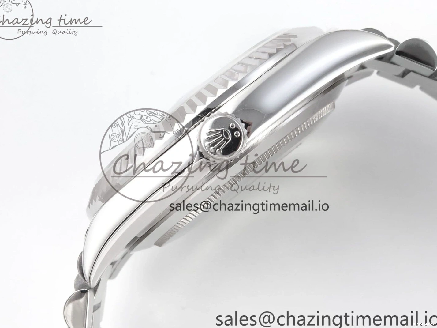 0113 Tailored Day Date 40 SS 228239 KF 1:1 Best Edition Green Roman Dial on President Bracelet VR3255 (Gain Weight) 826